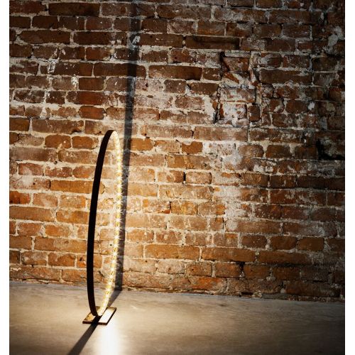 Lampe à Led en Métal Brut - L'Anneau - My New Design